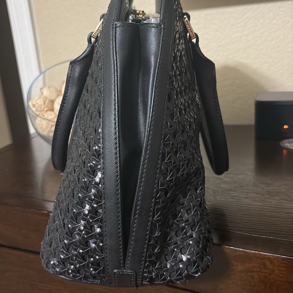 Tory Burch Robinson Reva Woven Dome Satchel - Picture 3 of 10